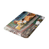 冬のビルボード画家：Stevan Dohanos著 バスマット (アングル)