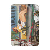 冬のビルボード画家：Stevan Dohanos著 バスマット (正面縦)