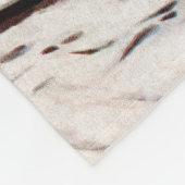 冬のビルボード画家:Stevan Dohanos著 フリースブランケット (角)