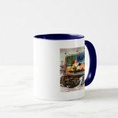 冬のビルボード画家:Stevan Dohanos著 マグカップ (正面右)