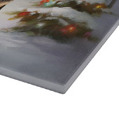 冬のビーグルキャラバンクリスマスアドベンチャー カッティングボード (角)