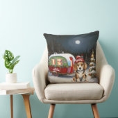 冬のビーグルキャラバンクリスマスアドベンチャー クッション (椅子)