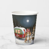 冬のビーグルキャラバンクリスマスアドベンチャー 紙コップ (裏面)