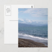 冬のビーチはがき ポストカード (正面/裏面)