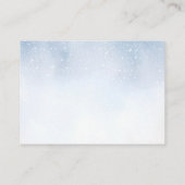 冬のビーモダンリー待機おむつラッフル エンクロージャーカード (裏面)