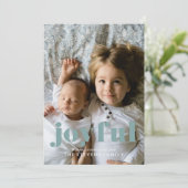 冬のピネコーンホリデーカード (スタンド正面)