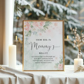 冬のピンクどのように大きいママのベリーゲームポスター ポスター