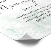 冬のピンクどのように大きいママのベリーゲームポスター ポスター (角)