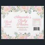 冬のピンクの雪の花のチップバッグラッパー チラシ<br><div class="desc">冬のピンクの雪の花のチップバッグラッパー</div>