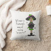 冬のファンではない クッション (ブランケット)