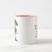 冬のファンではない ツートーンマグカップ (中央)