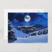 冬のファンタジーはがき ポストカード (正面/裏面)