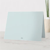 冬のファンタジープリンセスの雪に覆われた童話の土地 カード (裏面)