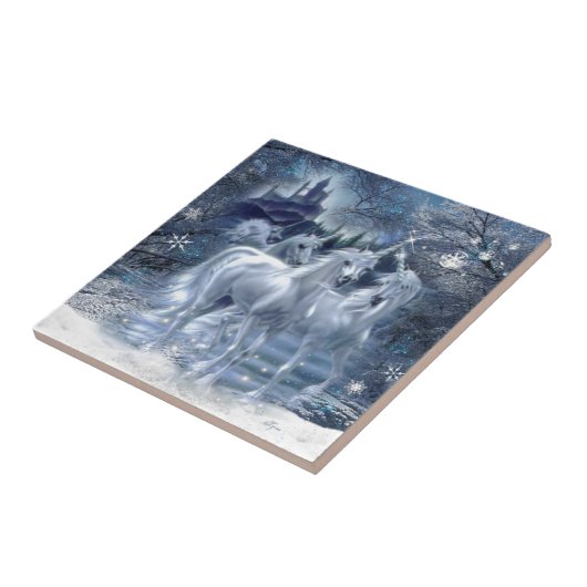 冬のファンタジー タイル (側面)