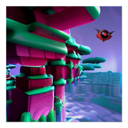 冬のファンタジー ポスター (正面)