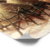 冬のファーミヤード ポスター (角)