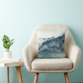 冬のフィヨルド クッション (椅子)