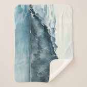 冬のフィヨルド シェルパブランケット (正面)