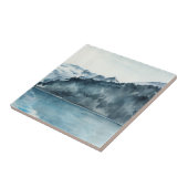 冬のフィヨルド タイル (側面)