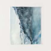 冬のフィヨルド タペストリー (正面)