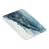 冬のフィヨルド マグネット (右側)