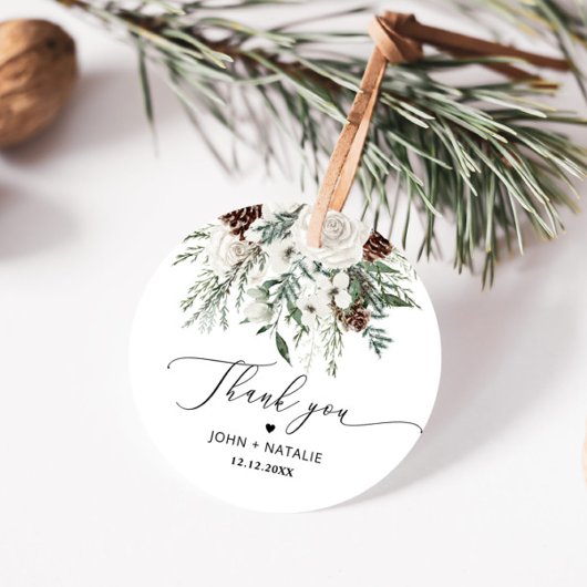 冬のフェスティバルの葉結婚は常に フェイバータグ