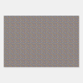 冬のフクロラッピング紙セット3枚 ラッピングペーパーシート