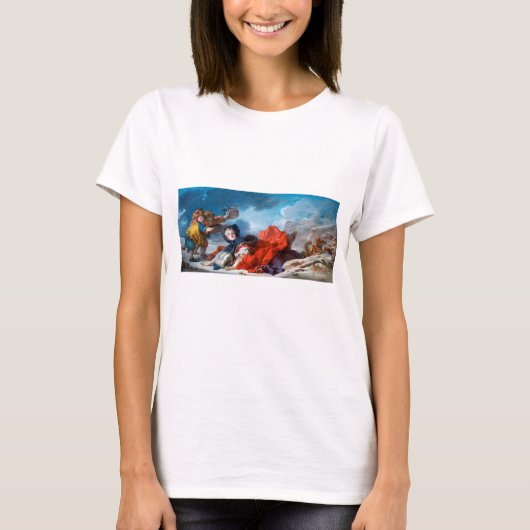 冬のフラゴナール Tシャツ (正面)