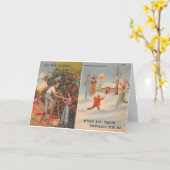 冬のフロリダ カード (黄色い花)