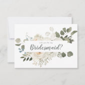 冬のフローラは私の花嫁のノートになる ノートカード (正面)