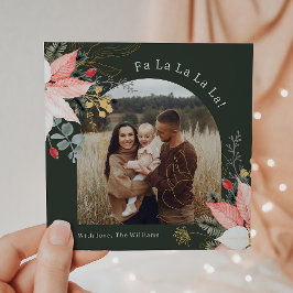 冬のフローラアーチファラララワンフォト シーズンカード