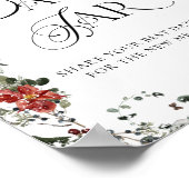 冬のフローラブライダル日の夜のアイディア日のJAR ポスター (角)