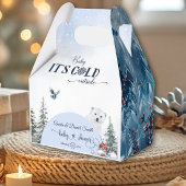 冬のフローラベビーコールドアウトサイドベアーレッドバード フェイバーボックス