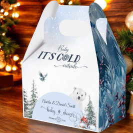 冬のフローラベビーコールドアウトサイドベアーレッドバード フェイバーボックス