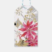 冬のフローラホイフェイクルハッピーホリデーモノグラム ギフトタグ (裏面)