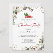 冬のフローラホリーベリートラッククリスマスパーティー 招待状 (正面)
