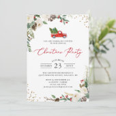 冬のフローラホリーベリートラッククリスマスパーティー 招待状 (スタンド正面)