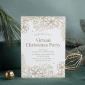 冬のフローラ仮想クリスマスパーティーオンライン 招待状