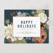 冬のフローラ休暇の動きに関する発表 ポストカード (正面)