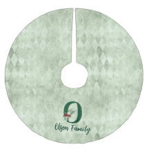 冬のフローラ図解入りの、写真付きの文字Oパーソナライズされた