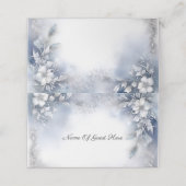 冬のフローラ座席表 プレイスカード (外部開封)