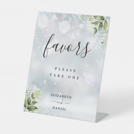 冬のフローラ緑化の恩恵の表 台座サイン (正面)