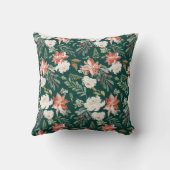 冬のフローラ |ホリディモノグラム クッション (裏面)