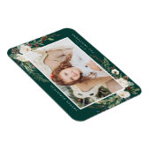 冬のフローラ |ホリデーフォトマグネット マグネット (右側)