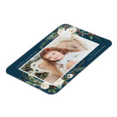 冬のフローラ |ホリデーフォトマグネット マグネット (左側)