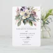 冬のフローラ |休日結婚の 招待状 (スタンド正面)