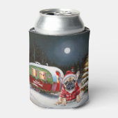 冬のブフランスのルドッグキャラバンクリスマスアドベンチャー 缶クーラー (缶正面)