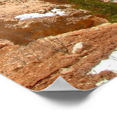 冬のブライスキャニオン国立公園 ポスター (角)