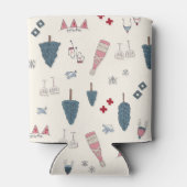 冬のブライズメイドパーティーの景品 アフタースキー ピンク 缶クーラー (裏面)