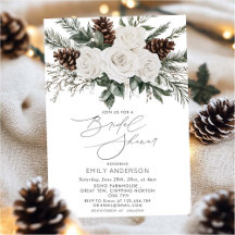 冬のブライダルシャワーパイングリーンリー